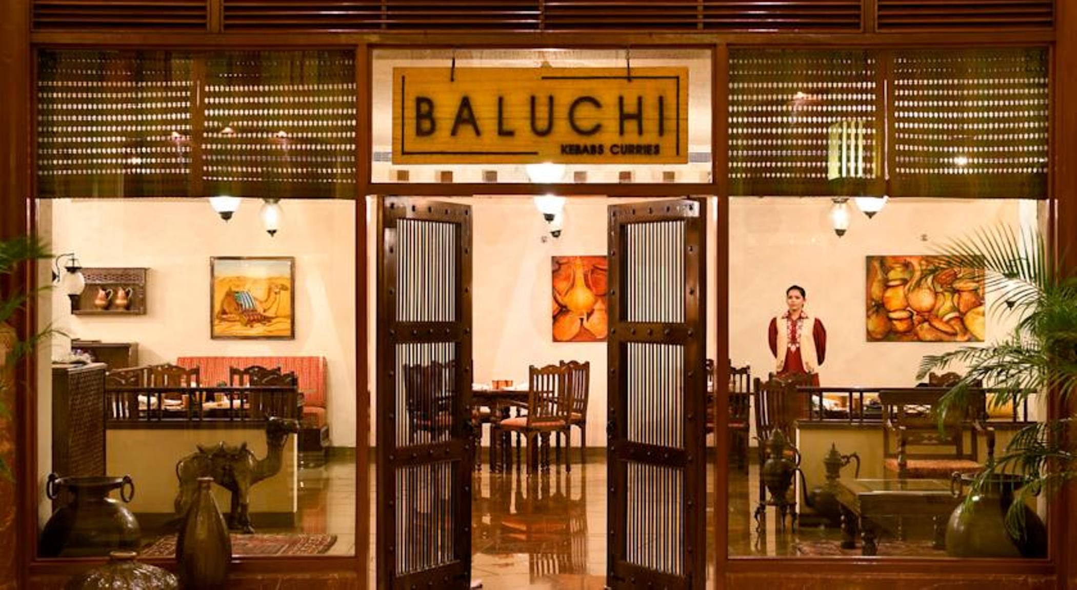Hotel The Lalit Bombay Exterior foto A Baluchi restaurant in Hyderabad